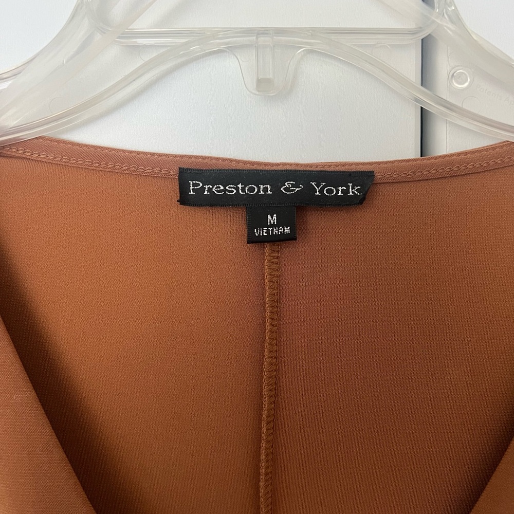 Preston & York Rust Blouse